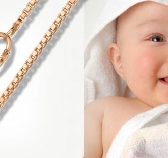 Как выбрать цепочку для крещения ребенка