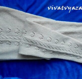 Рейтузы спицами: подробное описание с выкройкой