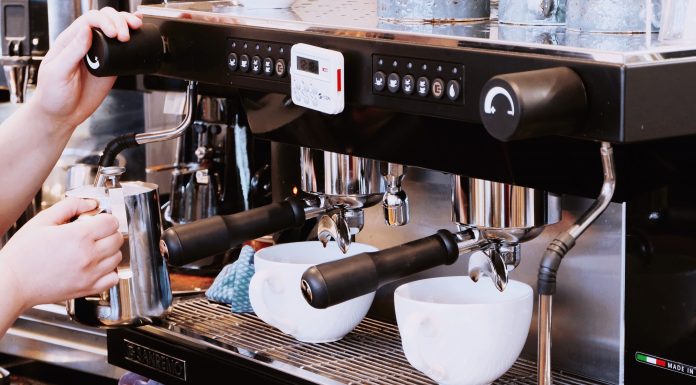 Итальянская техника в кофейне