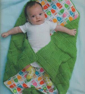 Плед детский, вязанный спицами: подробное описание и схема узора, покрывало для девочки с несложным узором