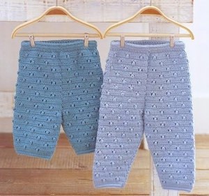 Штанишки спицами без швов 🥝 детские вязаные штаны для новорожденных