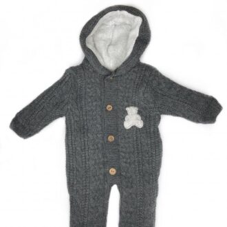 Вязаные комбинезоны для новорожденных — описание схемы вязания для начинающих (71 фото)