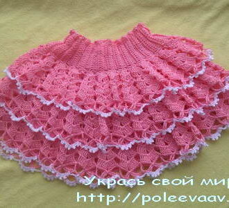 Юбка крючком для девочки от мастерицы Юлии, Укрась свой мир!